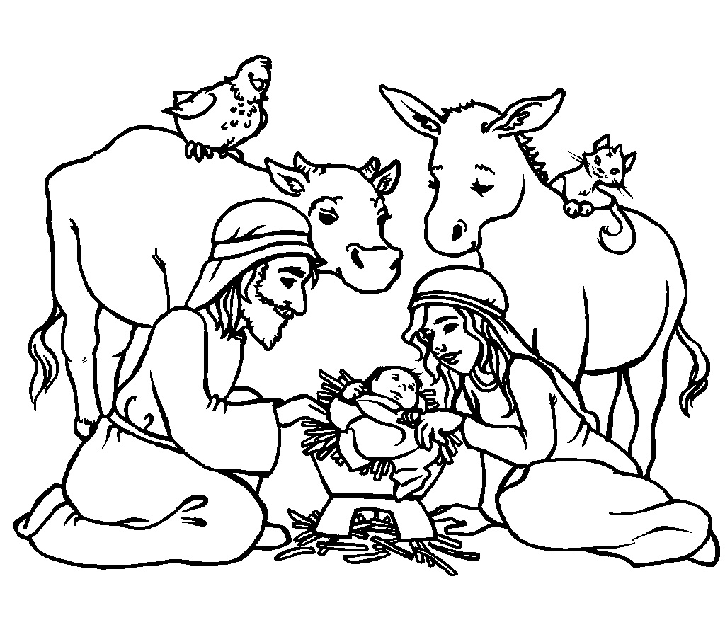 Jesus Coloring Pages   Free Printable Coloring Pages for Kids