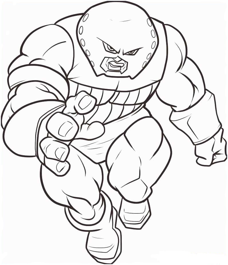 juggernaut coloring page  free printable coloring pages for