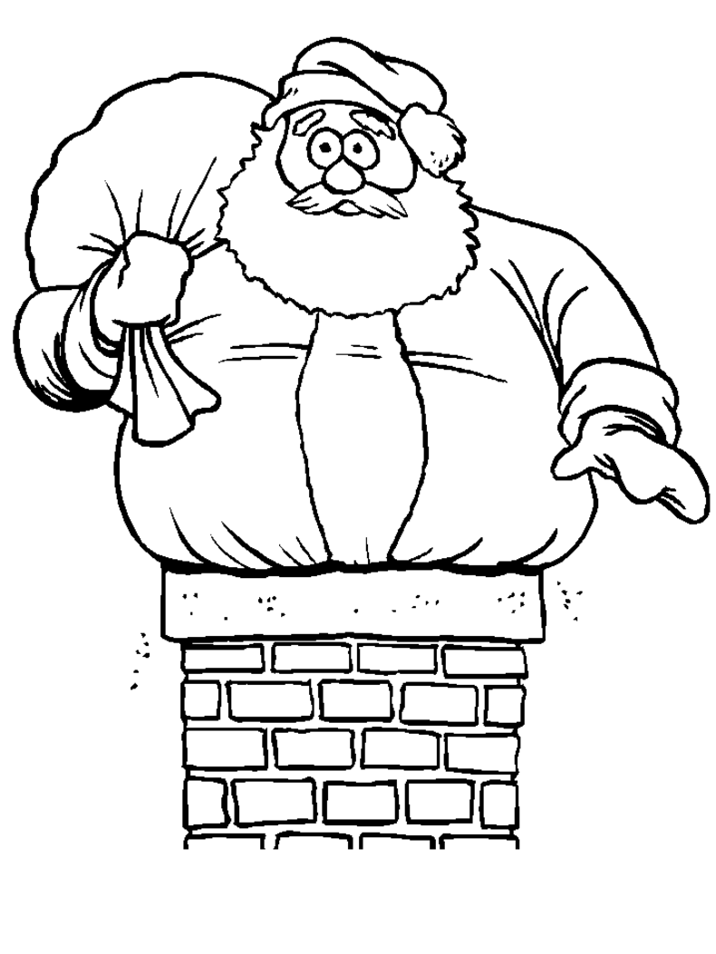 Santa Claus Coloring Pages - Free Printable Coloring Pages for Kids
