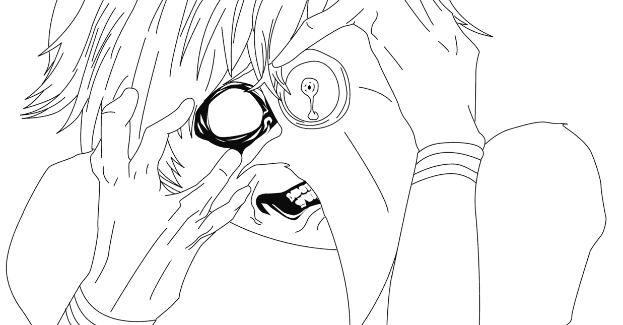 Tokyo Ghoul Coloring Pages - Free Printable Coloring Pages for Kids