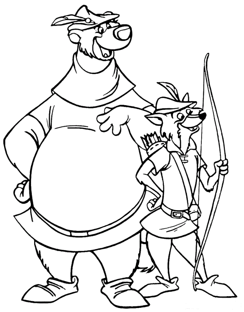 Robin Hood And Little John