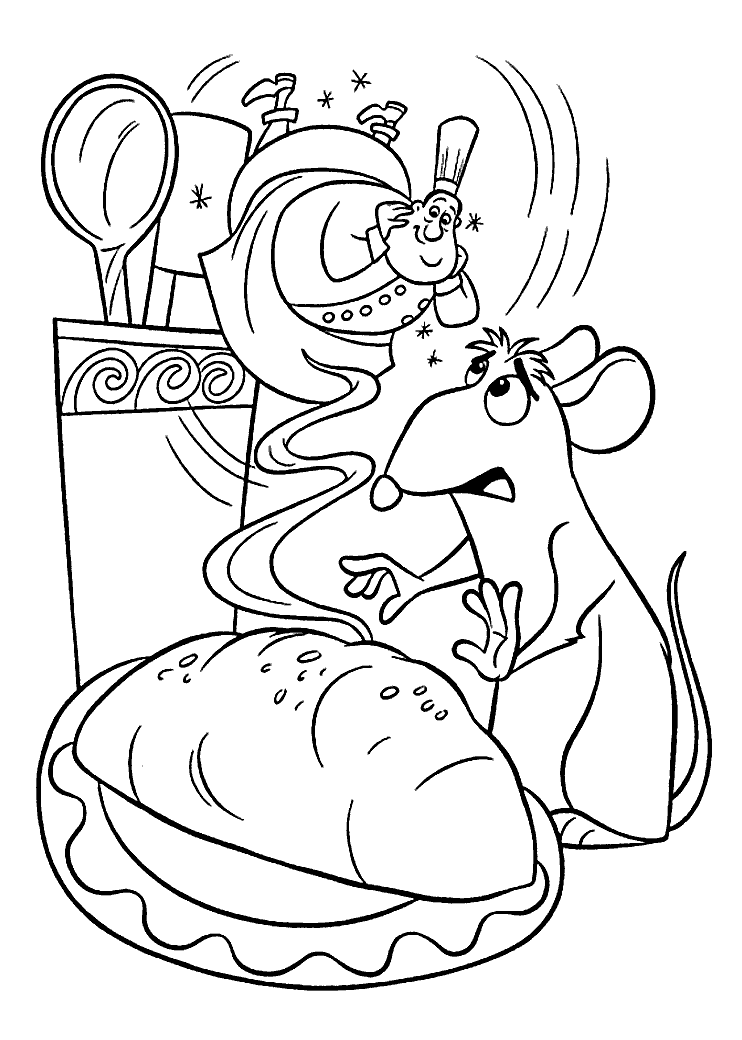 Ratatouille Coloring Pages - Free Printable Coloring Pages for Kids