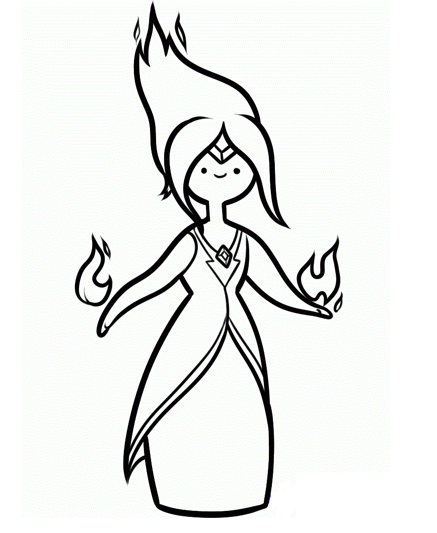Lovely Flame Princess