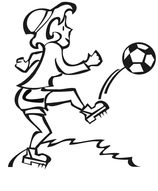 Das Mädchen mit dem Ball