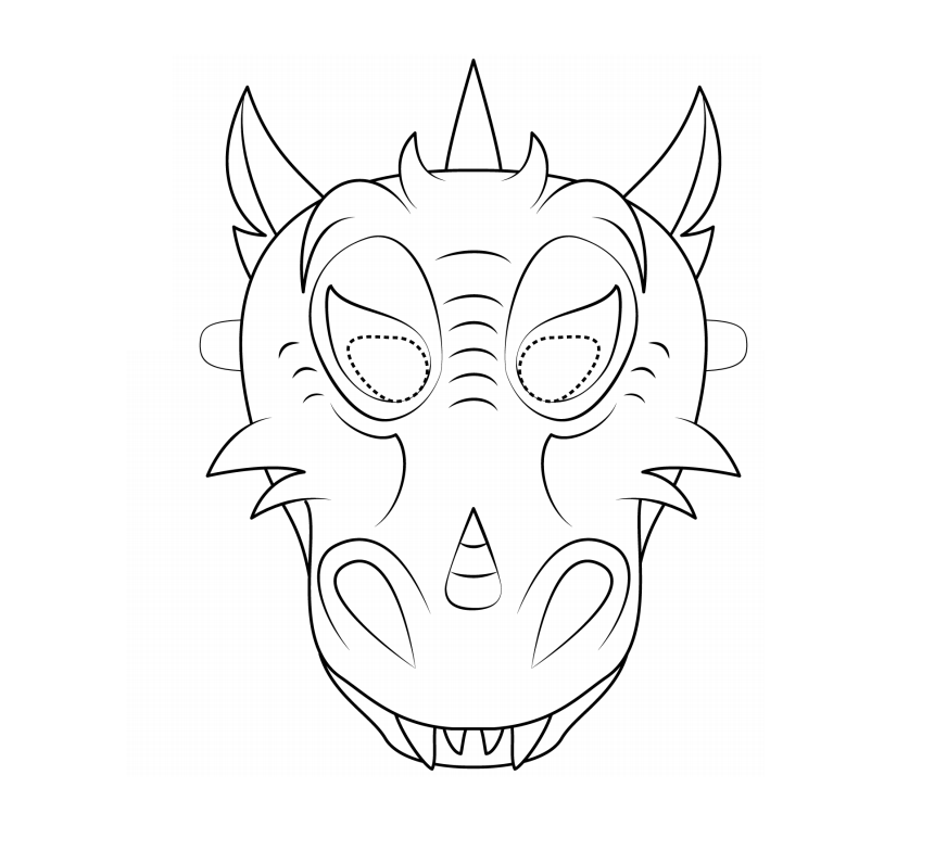 Genosse Scheisse Coupon Dragon Mask To Color Arena Schwierig Verleihen