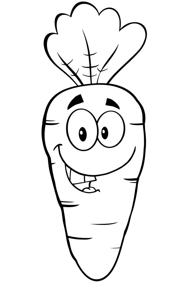Coloring Page Of Carrots / Carrot Images For Colouring