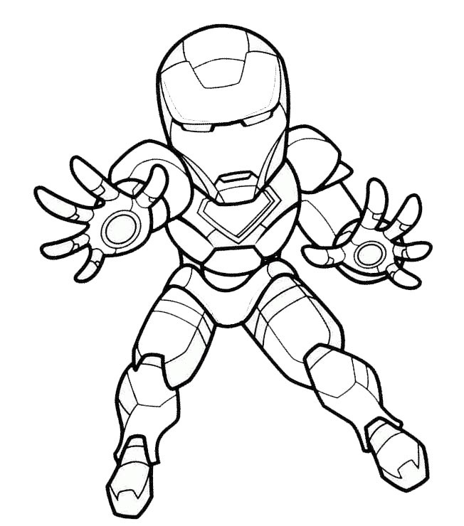 Download Small Iron Man Coloring Page Free Printable Coloring Pages For Kids