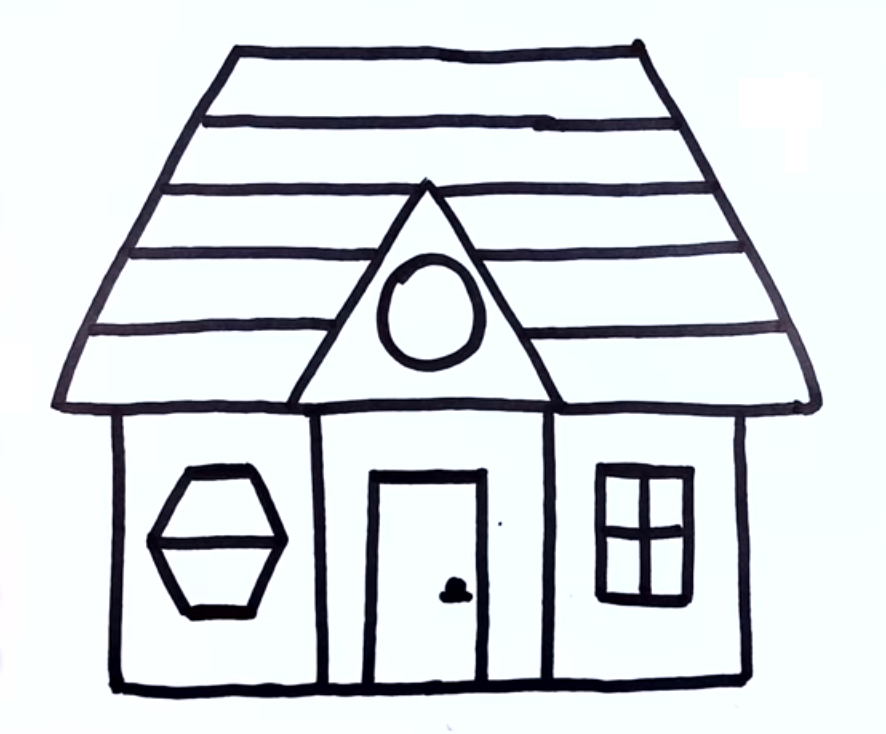 free printable house coloring pages