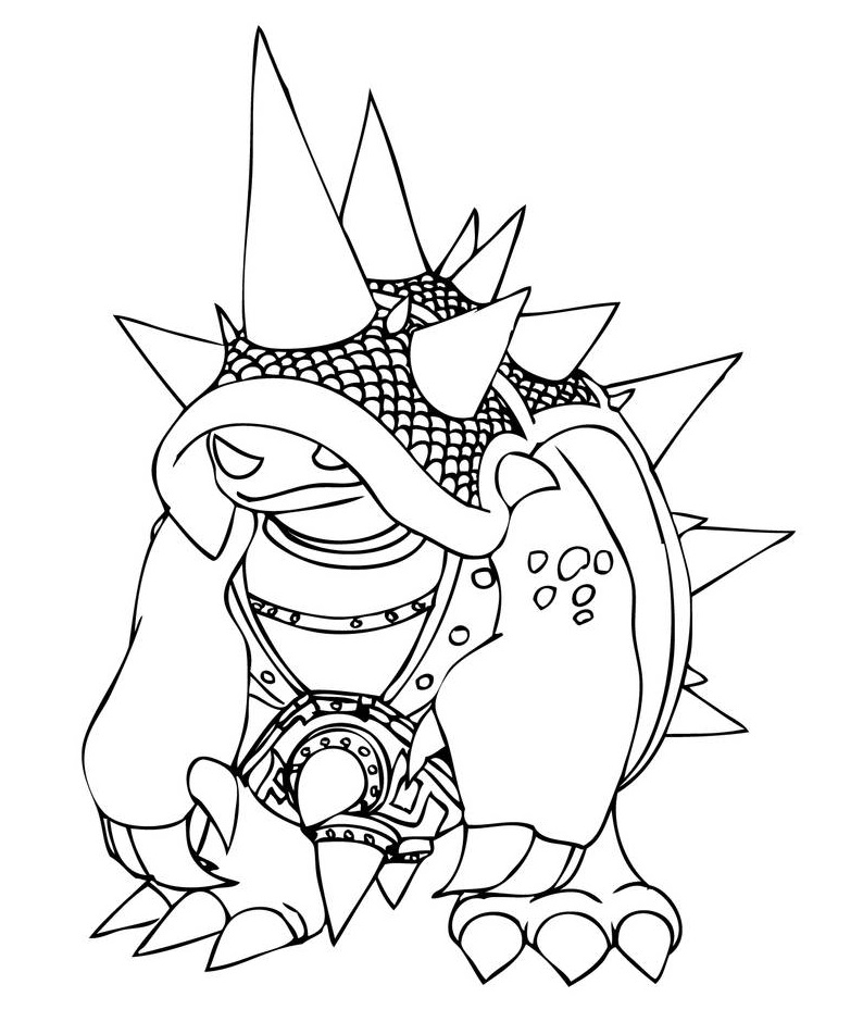 King Rammus Coloring Page - Free Printable Coloring Pages for Kids