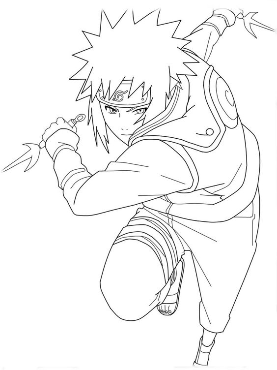 Naruto Coloring Pages  Coloring Pages For Kids And Adults