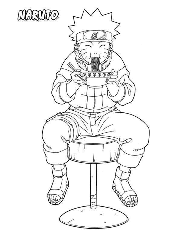 Explore the World of Naruto Coloring Pages for Kids  Free Printable