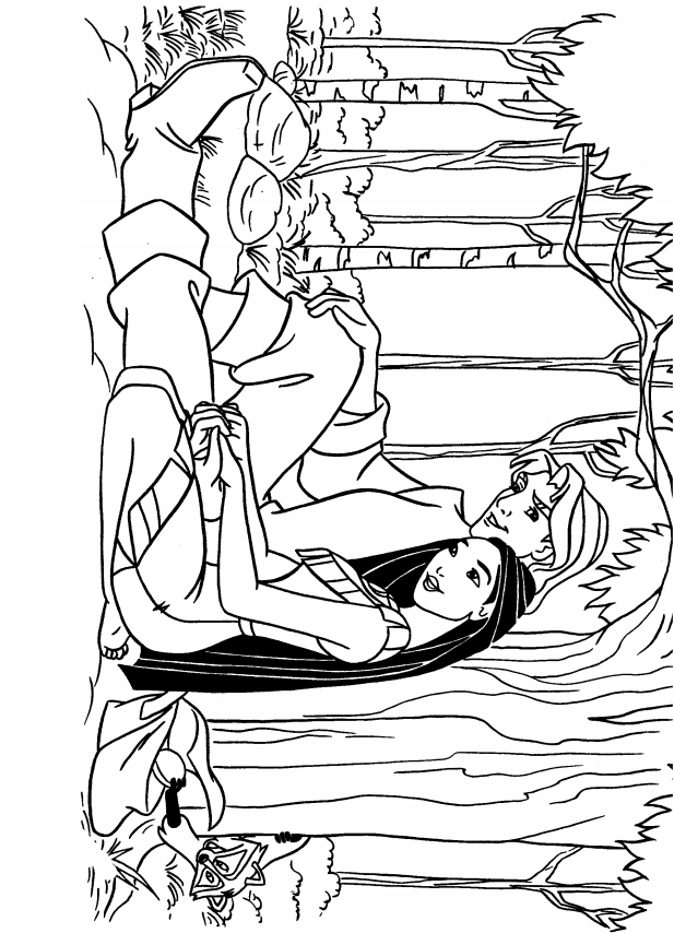 Download John Smith Coloring Page - Free Printable Coloring Pages for Kids