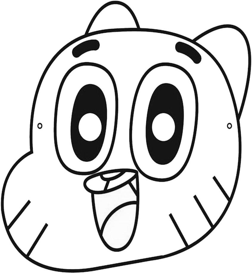 gumball coloring pages  free printable coloring pages for kids