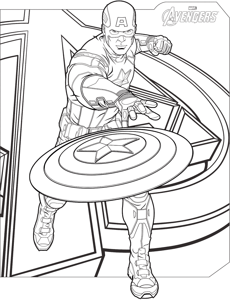 Avengers Coloring Pages Free Printable Coloring Pages For Kids