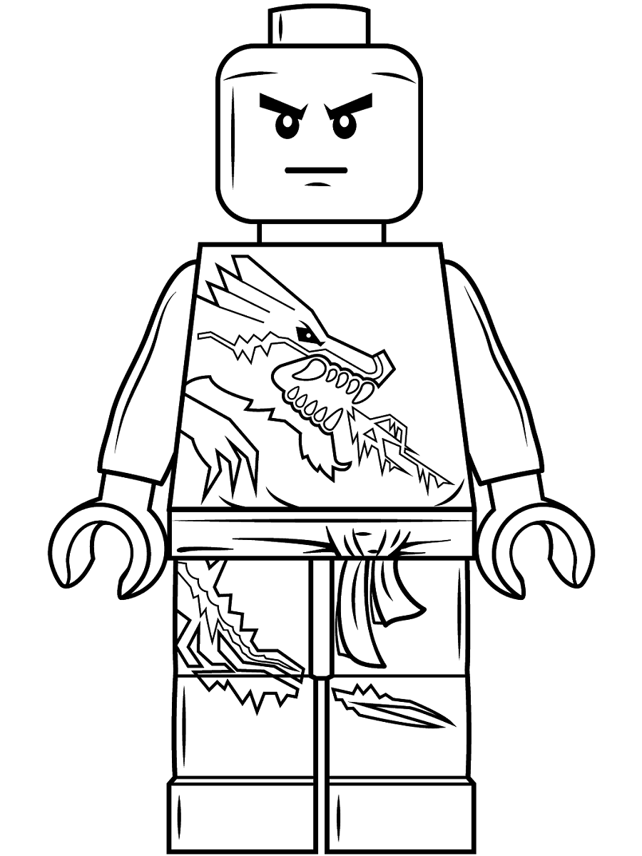 Lego Ninjago Lloyd Coloring Page   Free Printable Coloring Pages ...