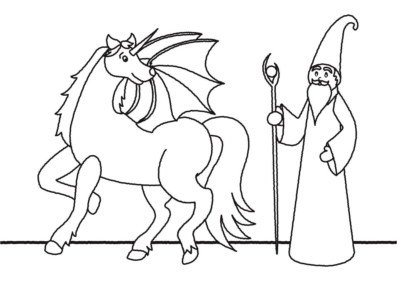 Unicorn Coloring Pages - Free Printable Coloring Pages for Kids