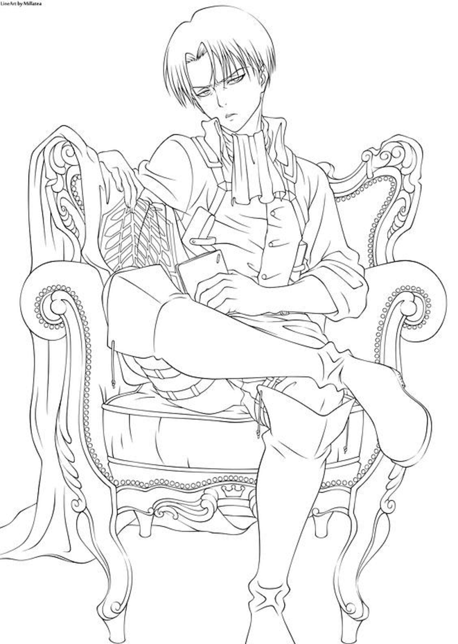 Attack On Titan Coloring Pages   Free Printable Coloring Pages for ...