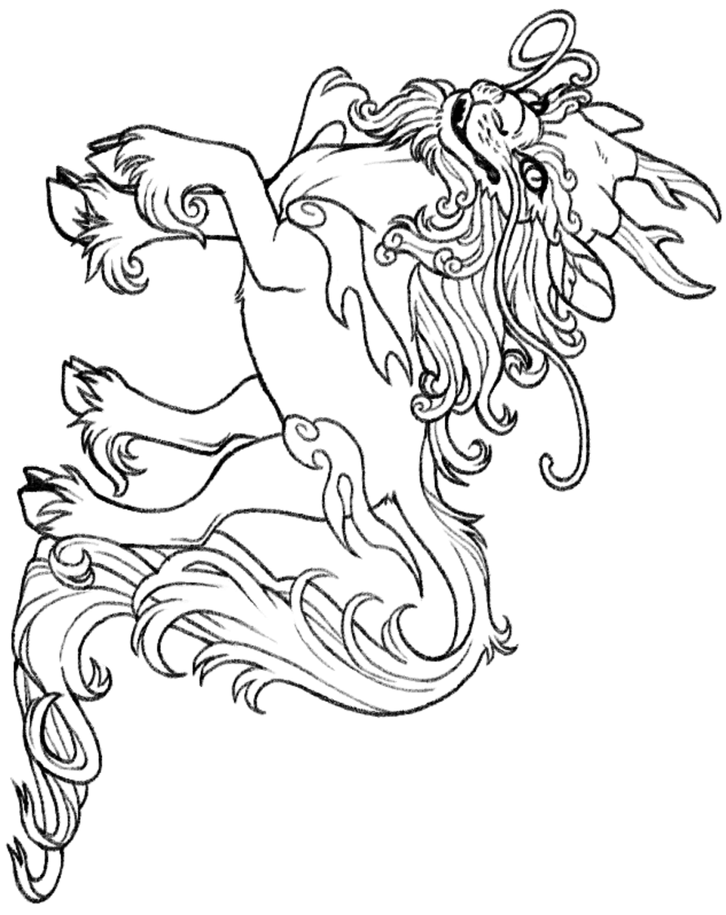 Download Simple Unicorn's Head Coloring Page - Free Printable ...