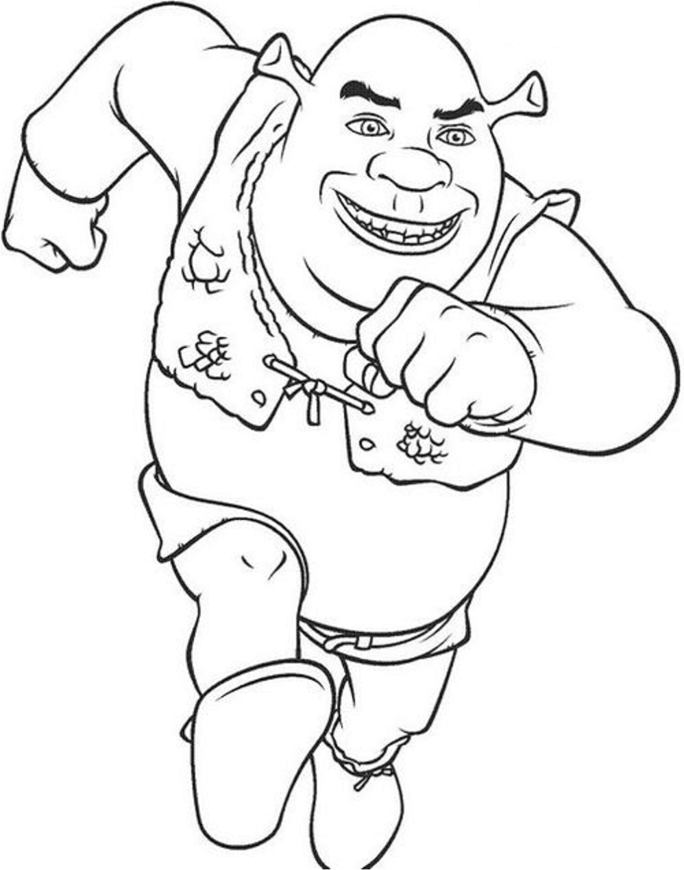 Download 153+ Penciling To Color Fiona And Shrek Dance Coloring Pages