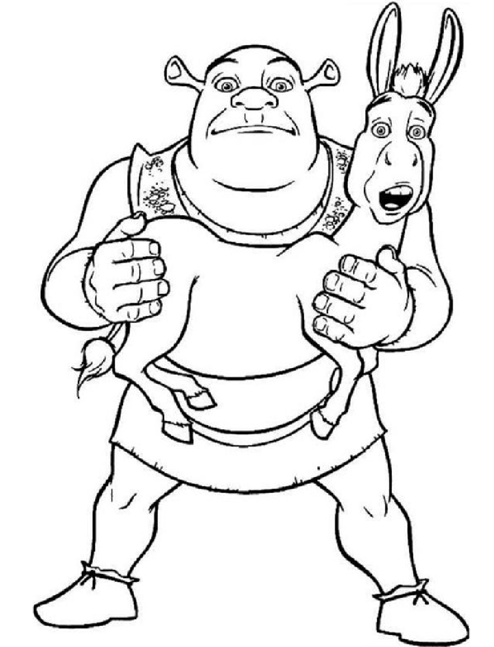 Download Shrek Coloring Pages - Free Printable Coloring Pages for Kids