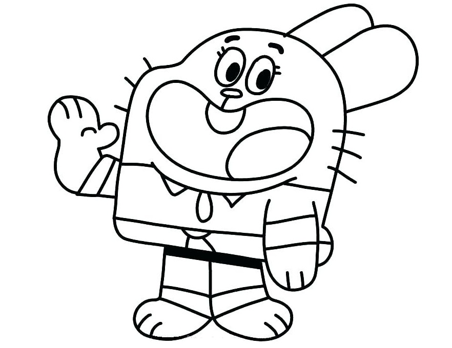 Richard Watterson Coloring Page Free Printable Coloring Pages For Kids