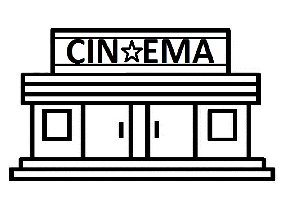 Cinema Coloring Page - Free Printable Coloring Pages for Kids