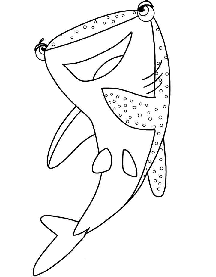 large finding dory free printable coloring pages