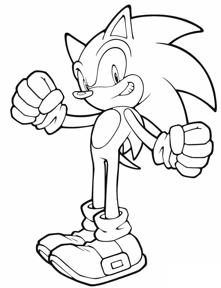 Sonic Coloring Pages - Free Printable Coloring Pages for Kids