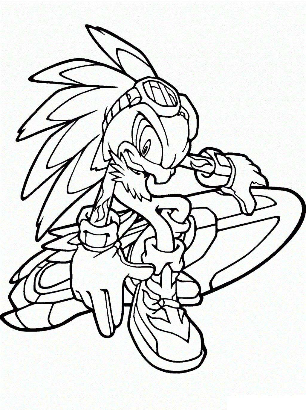 14+ Sonic X Coloring Pages