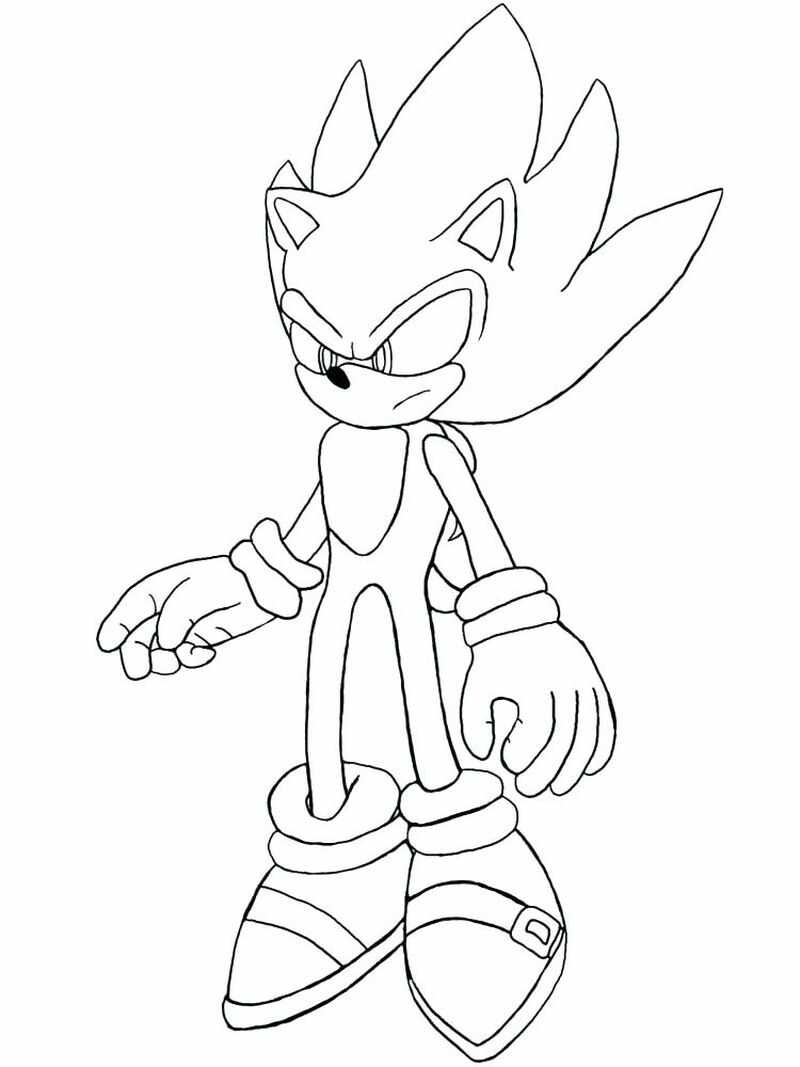 Sonic Coloring Pages Free Printable Coloring Pages For Kids