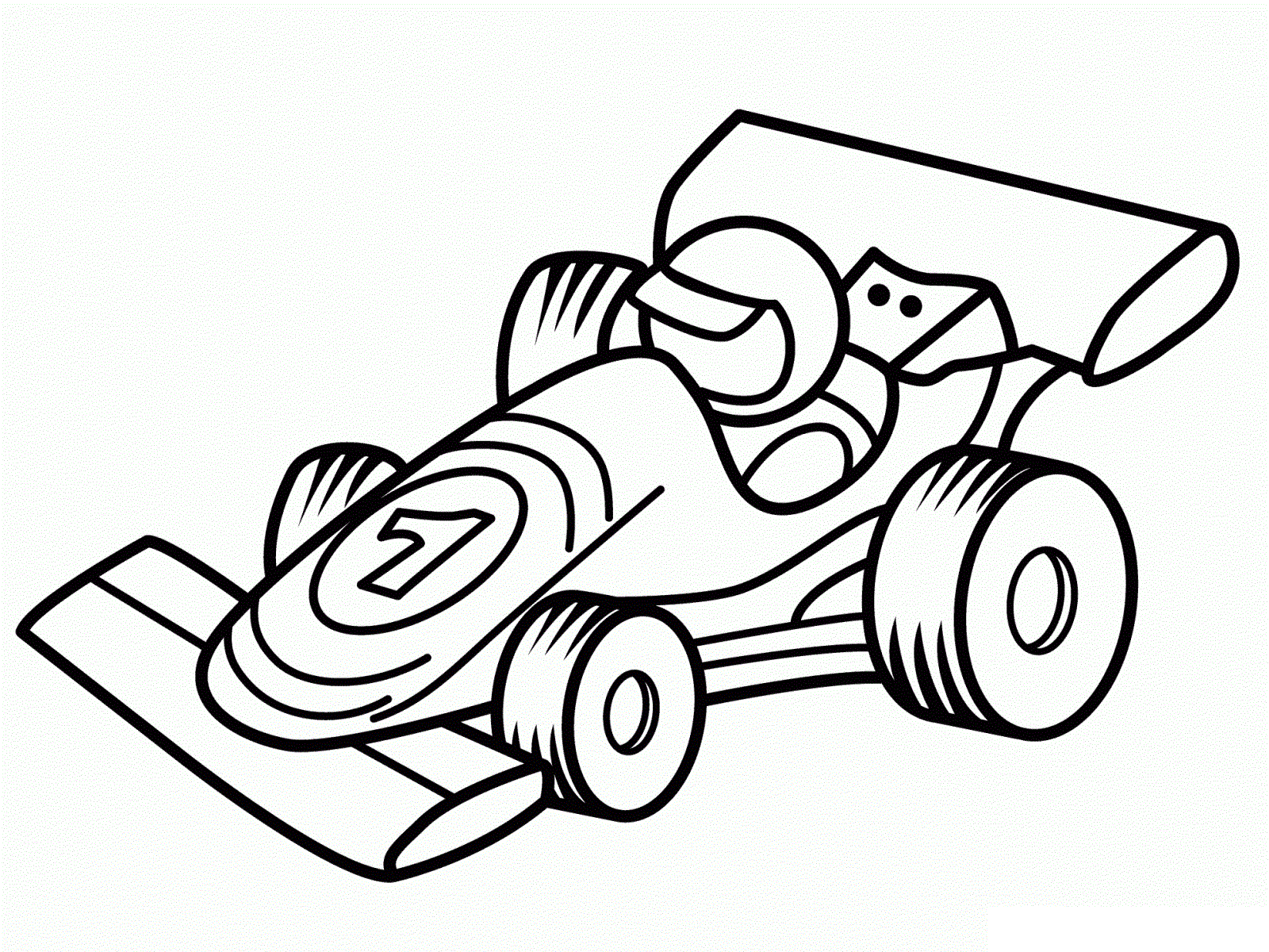 Download Little Formula Racing Car Coloring Page Free Printable Coloring Pages For Kids