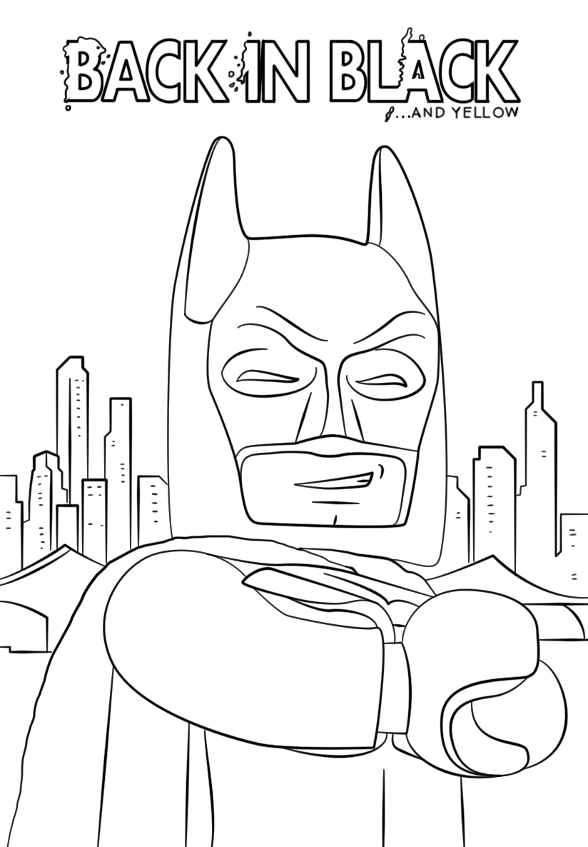 Lego Batman Coloring Pages   Free Printable Coloring Pages for Kids
