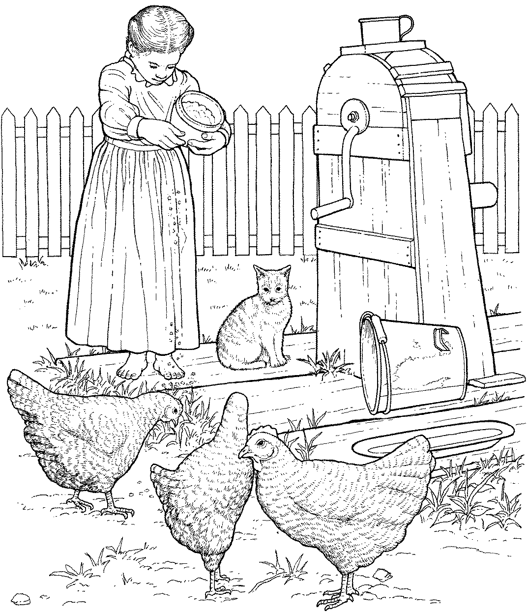 Barnyard Coloring Pages Free Printable Coloring Pages For Kids