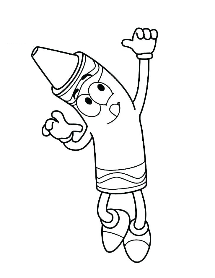 Funny Crayola Coloring Page Free Printable Coloring Pages For Kids