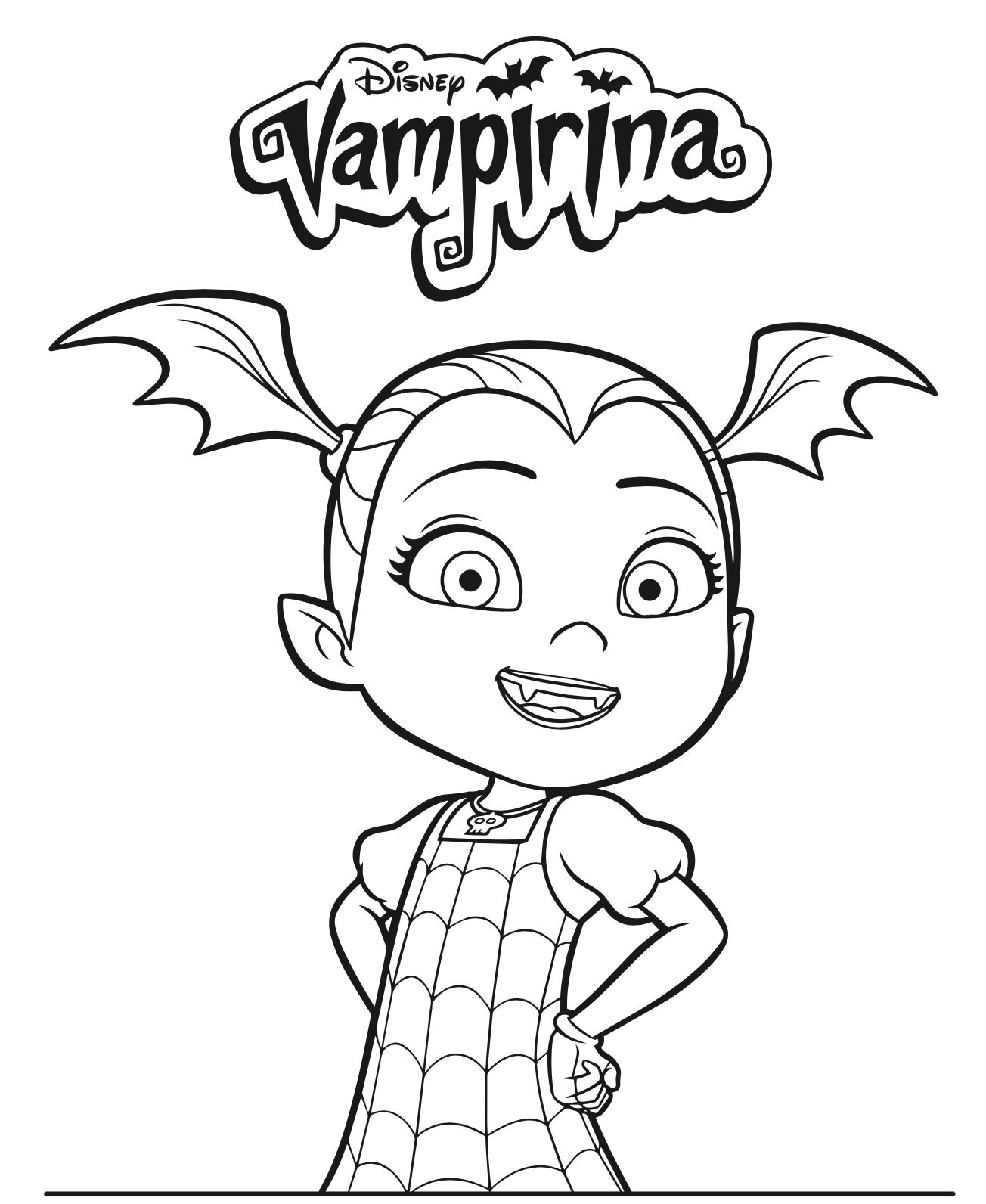 Vampirina Coloring Pages   Free Printable Coloring Pages for Kids