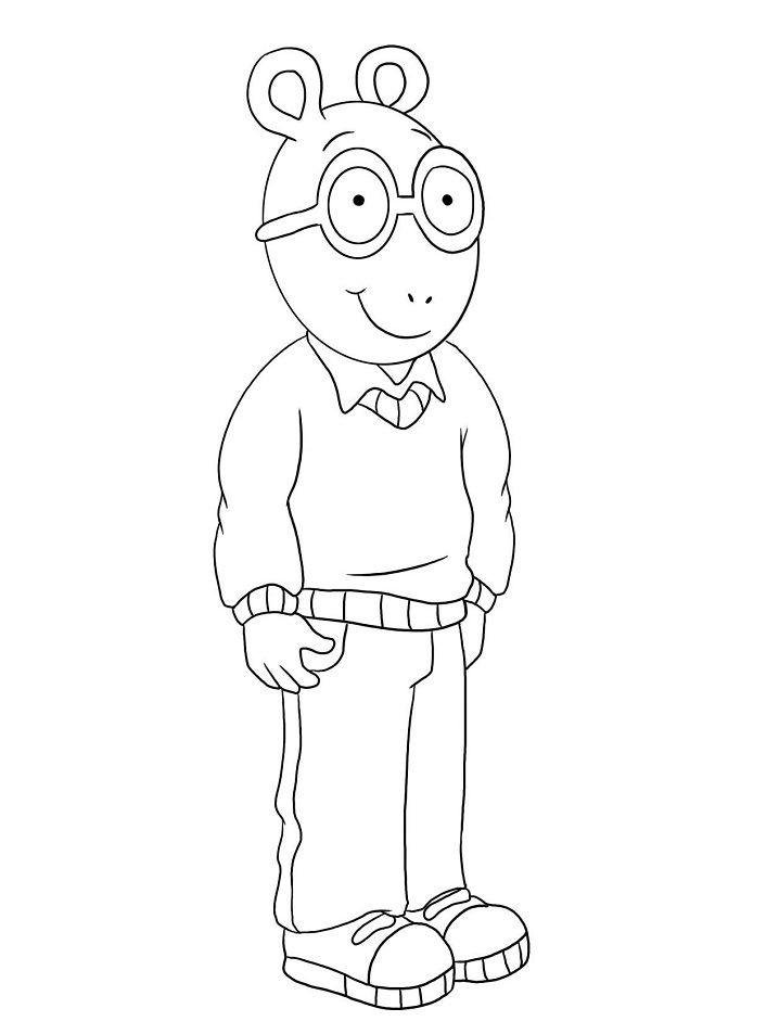 Arthur Read Coloring Pages - Free Printable Coloring Pages for Kids