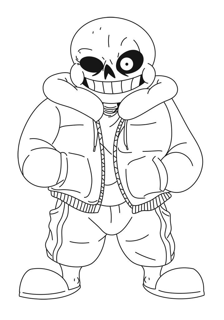 Undertale Coloring Pages - Free Printable Coloring Pages for Kids