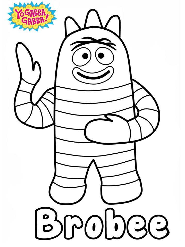 Brobee Coloring Page - Free Printable Coloring Pages for Kids