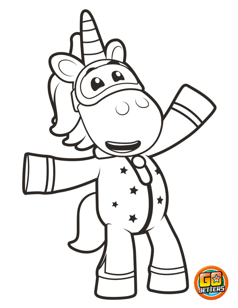 Ubercorn Coloring Page - Free Printable Coloring Pages for Kids