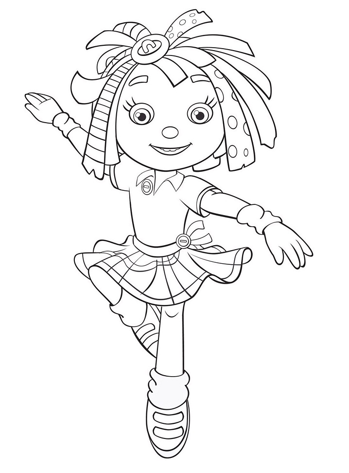 Raggles and Rosie Coloring Page - Free Printable Coloring Pages for Kids