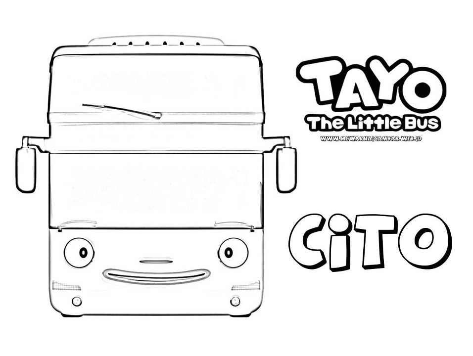 Tayo The Little Bus Coloring Pages Free Printable Coloring Pages For Kids