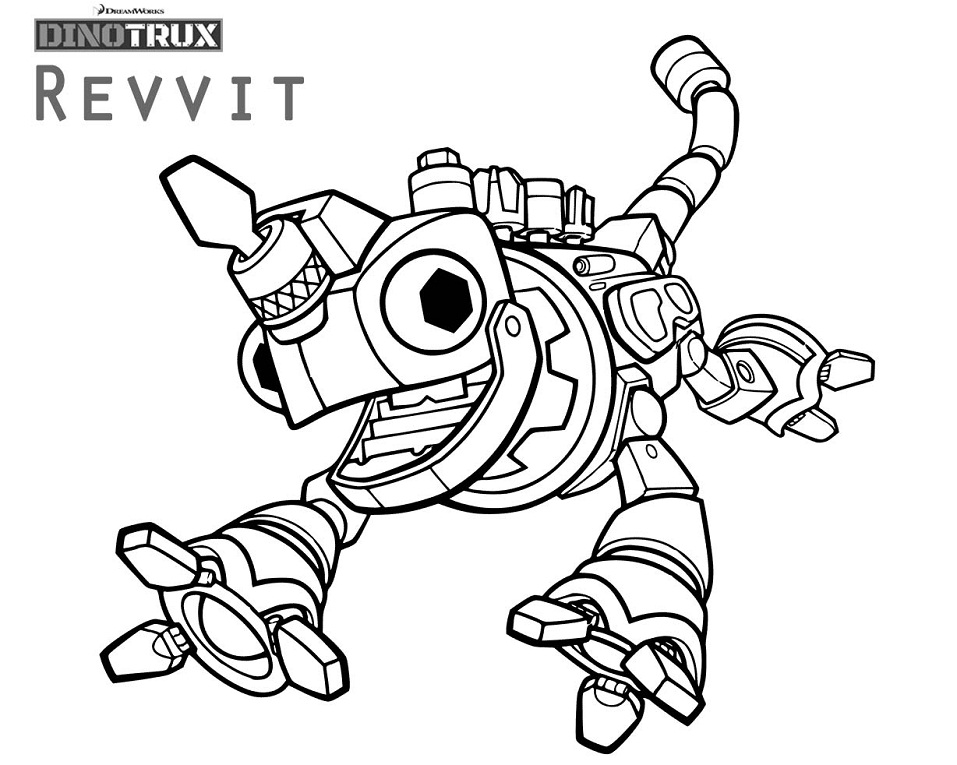 Dinotrux Coloring Pages Free Printable Coloring Pages For Kids