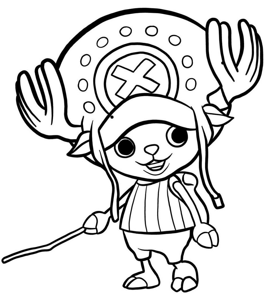 Chibi Zoro, Luffy and Robin Coloring Page - Free Printable Coloring ...