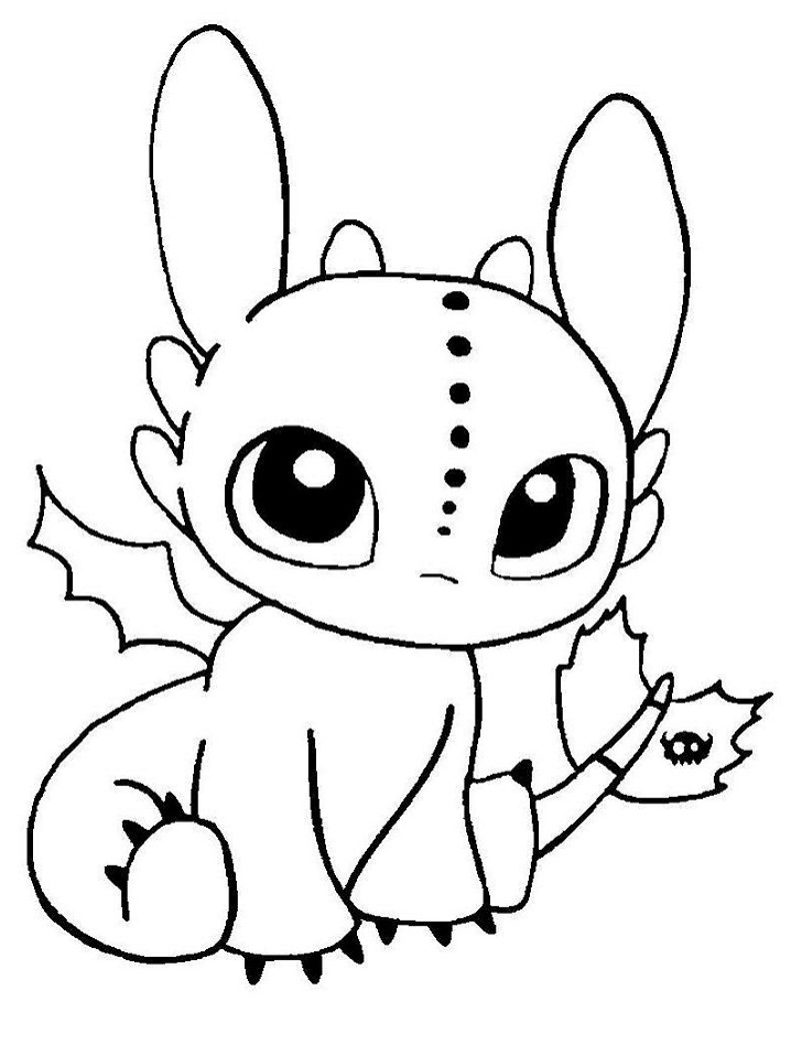 Toothless Coloring Pages Free Printable Coloring Pages For Kids