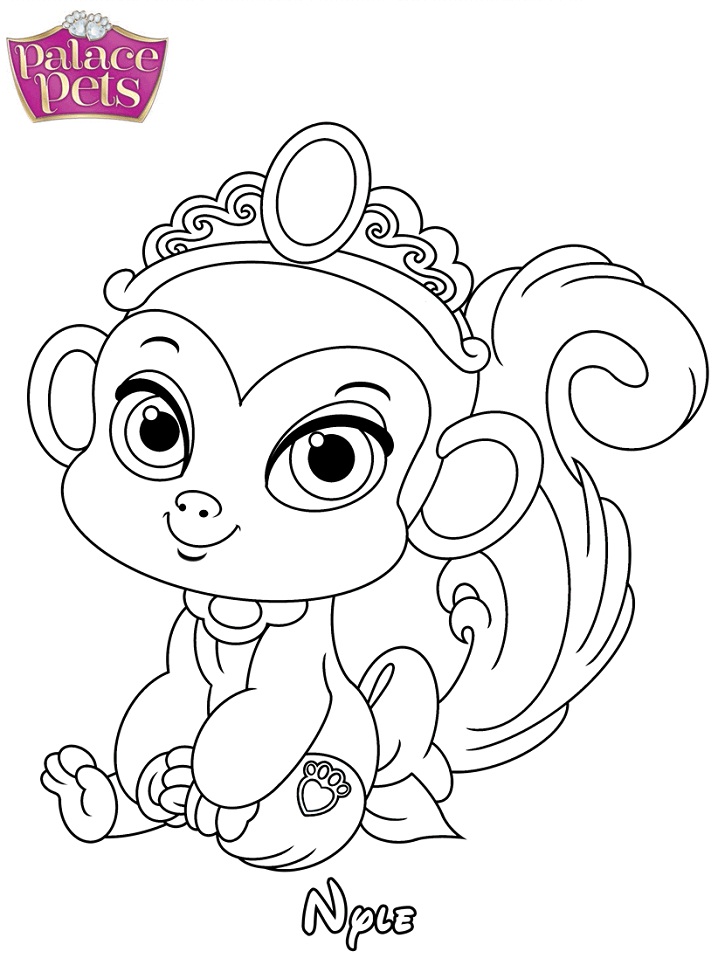 Nyle Princess Coloring Page - Free Printable Coloring Pages for Kids