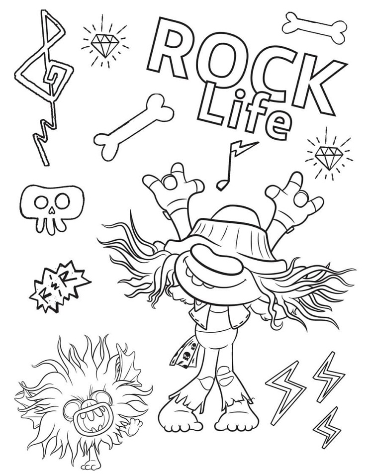 Queen Barb Coloring Page - Free Printable Coloring Pages for Kids