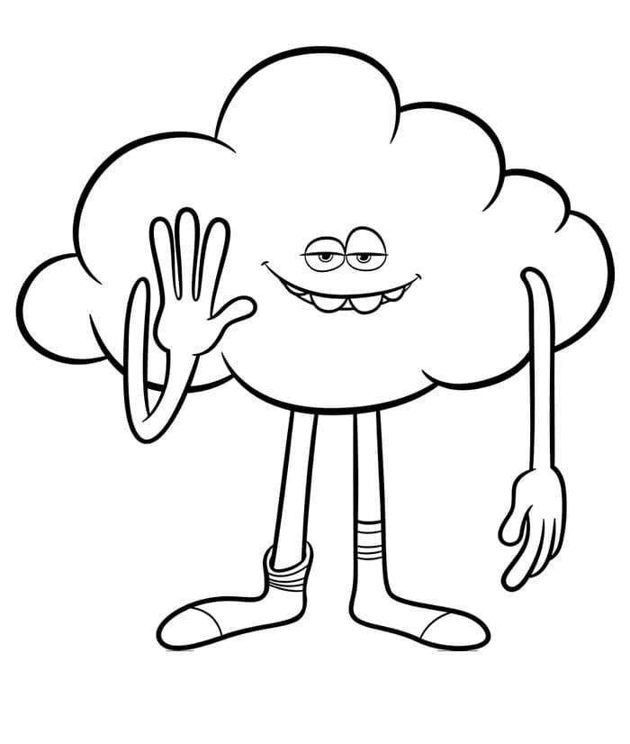 cloud guy coloring page  free printable coloring pages for kids