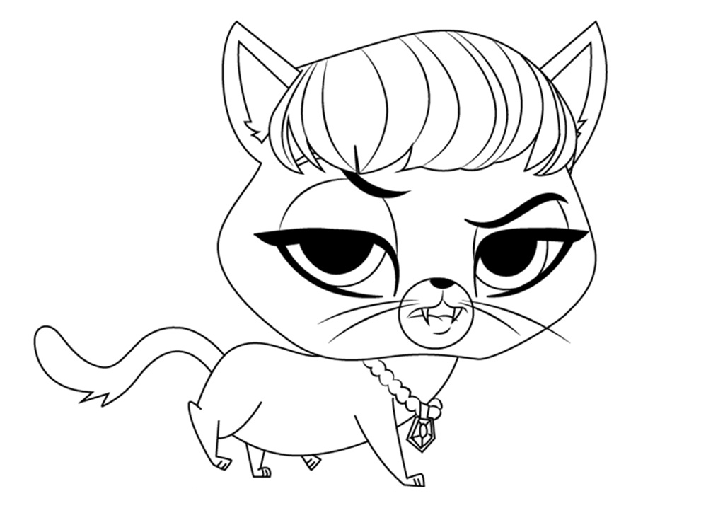 480 Lps Coloring Pages Cat  Latest Free