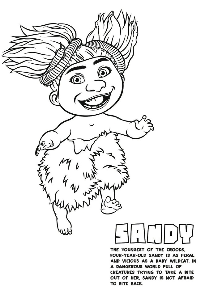 Featured image of post Croods Coloring Pages For Kids Free coloring pages of kids heroes