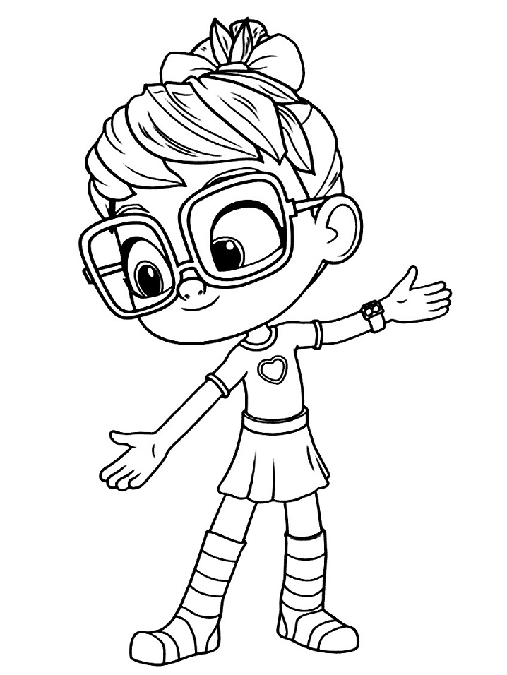 Abby Hatcher Otis Coloring Pages Coloring Pages